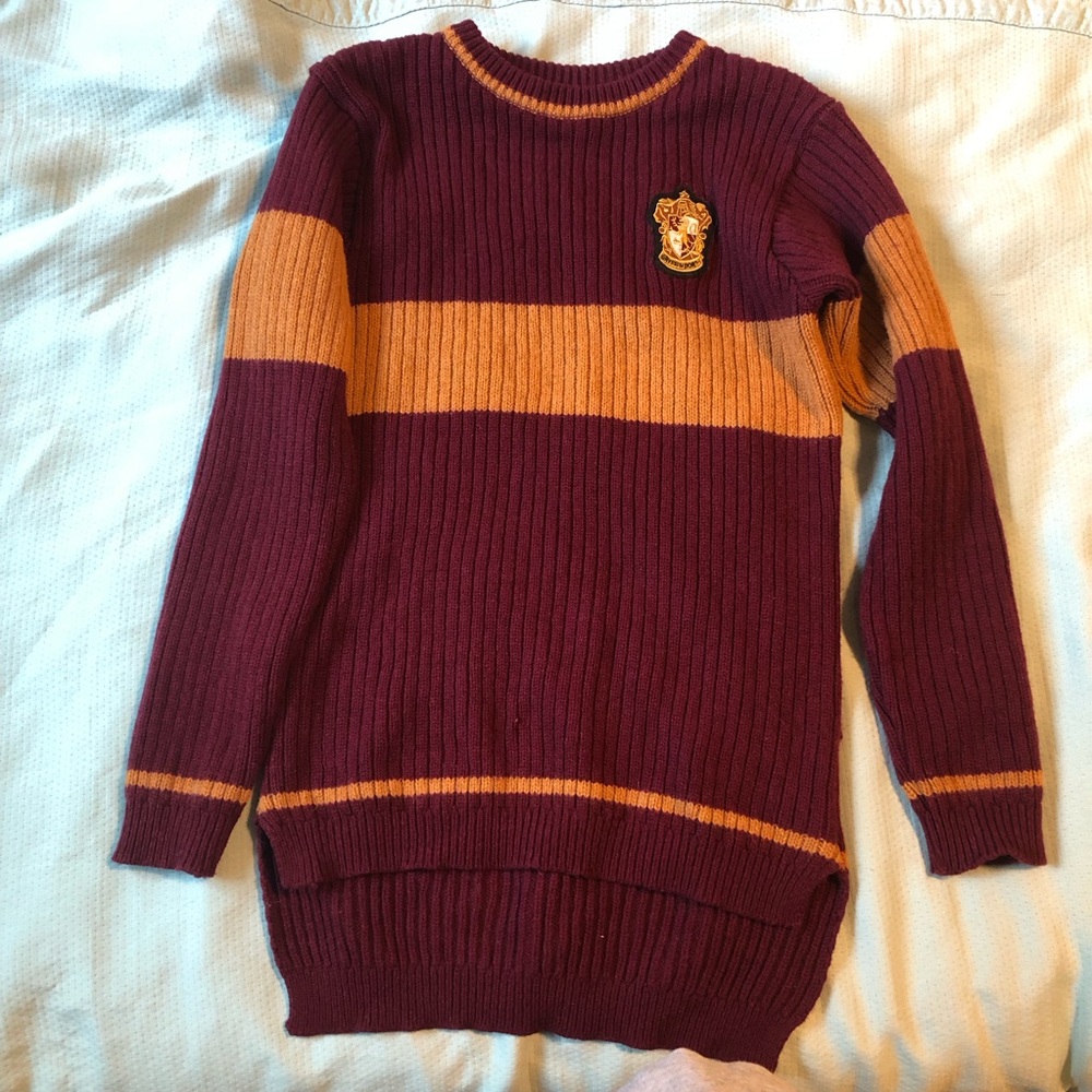 Gryffindor Quidditch Sweater Wizarding World of Harry Potter